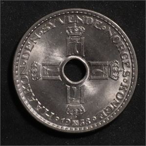 1 krone 1938 Norge 0