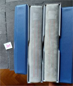 EX-JUGOSLAVIA/EX-SOVJET xx samling i 4 bind fra Samlerhuset med merker til 1994. Har sikkert kostet veldig mye, vekt 5,7 kilo