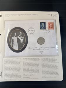 Nr 132 Kronprins Olav og kronprinsesse Martha