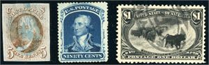 U.S.A. A collection to1979 in a Schaubek-album.