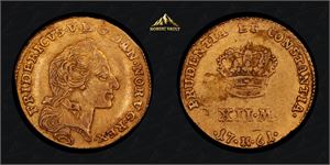 1 kurant dukat 1761 Danmark Gull