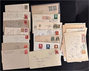 47 brev/kort 1945-1950
