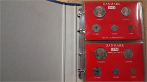 DANMARK, serie 10 årsset 1973-1988 i specialalbum