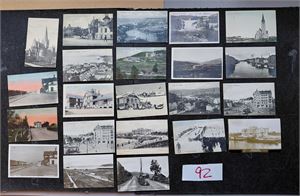 TRØNDELAG 21 kort, de fleste fra Trondheim og noen fra Hell