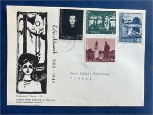 NK 545-48 Munch FDC