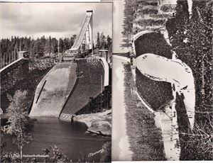 2 stk Holmenkollbakken.