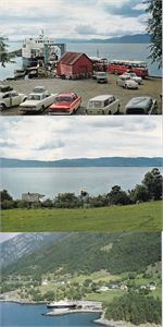 3 stk postkort Løfallstrand