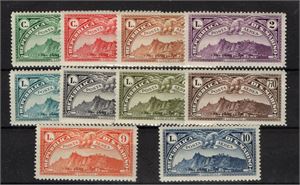 SAN MARINO 1931 Mi 165-174 Luftpost serien *.