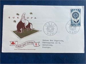 NK 557 Europa 1964 FDC