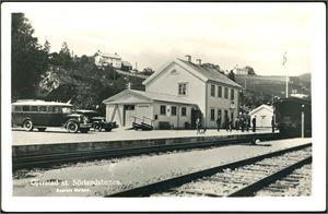 Gjerstad st. Sørlandsbanen. Brukt i 1940. K-1