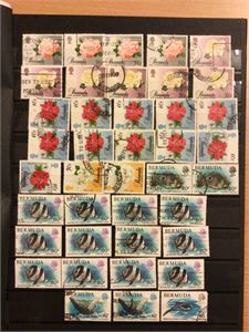 Bermuda Instikksbok 16siders, med stemplede dubletter.