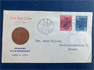 NK 483-4 Flyknu1960 FDC