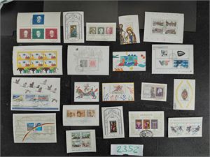 BRD/BERLIN o 20 miniark inkl Mi 1472 med FDC-stempel