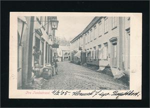 FRA TVEDESTRAND (anonymt), brukt 1905, hilsen foran