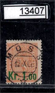 Nk 85 I o. Prakt "MOSS 12-IX-06". Noen slitte tagger venstre side, men meget pent