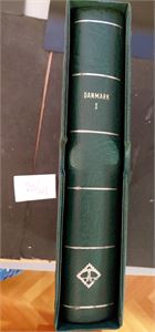 DANMARK Samling i LT perm med kassett til 1984. Ser ut til å være bare billige merker. 13 helark julemerker 1964-91 bakerst