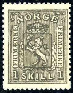 11. 1 skill 1. Et meget friskt merke. (3.400,-).
