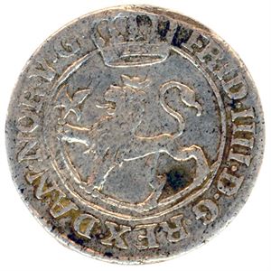 8 skilling 1730, NBF. 5.3 - H 17 C, NM 41. 1/1+