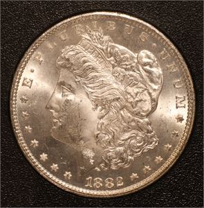 1 dollar 1882 CC. Kv.0