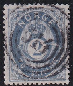 NK 17, stemplet IV-514 Kongsberg-Housund  (sen bruk av merket)