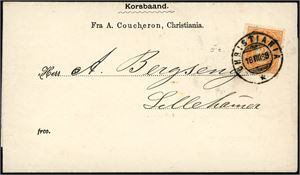 Noen norske brev fra ca 1890 til 1910 i album, der noen er frankerte og noen er sendt portofritt.
