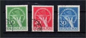 Berlin, AFA 68 - 70, pent stemplet