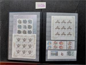 RUSSLAND xx masse merker og spesielt mange fine Kleinbogen/miniark i 16 siders bok