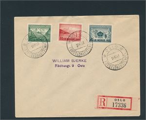 FDC Nk 319-21, Landshjelp I (Hk 200)