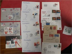 SÆRSTEMPLER + Diverse 60-90-tallet, mye frankert med NORWEX 80-merker fra hefter, speiderstempel Bodø 1964, diverse FDC etc
