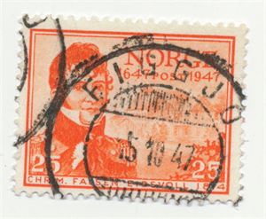 Hjelpestempel FIGGJO (RO) HJ-SA 15 10 47 rettvendt på NK 362.
