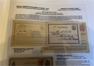 NEDERLAND-HELSAKSKORT 2 1/2c stemplet "AMSTERDAM 6 MEI 73". Pen kvalitet, bilde viser også katalogside