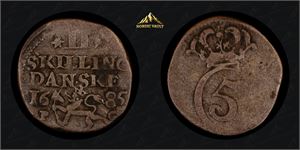 2 skilling 1685