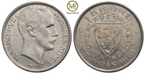 1 krone 1910 Haakon VII. Kv.0/01