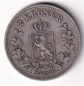 2 kroner 1900