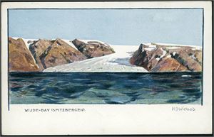 H .B. Wieland. 18 postcards, with total 10 different motifs. The duplicates are from various publishers or printed on thick/thin paper.