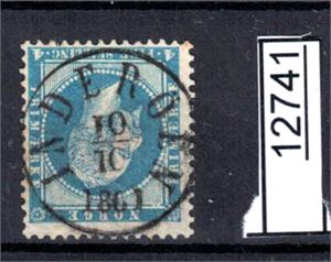 Nk 4 o. Omvendt lux "INDERØEN 10-10-1861"