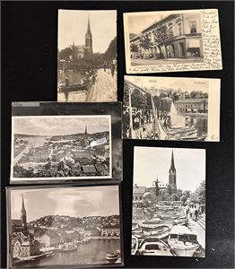 ARENDAL 4 småformat inkl Fiskebryggen og 2 storformat