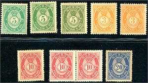 51 IIc,IV,52 I,IIa,III, 53 VII,54 IV. Ni merker fra 20 mm utgavene.