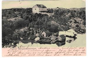 FLEKKERØ SKJÆRGAARDSSANATORIUM (J. Berge) stemplet "ARENDAL 26 III 04"