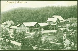 Postkort Tonsaasens Sanatorium