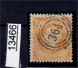 Nk 2 o. Fullstemplet "364" (Christiania Bypost)