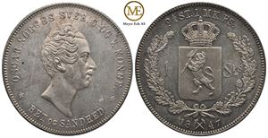 Speciedaler 1847 Oscar I. Kv.0