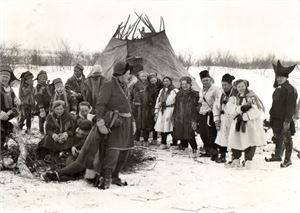 Postkort Utflukt Samelandsmøtet 1956