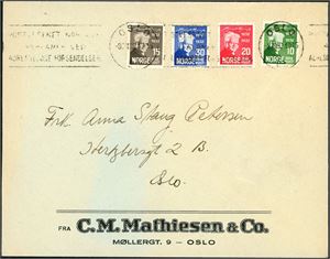 Norske FDC fra 1932 til 1968 i album. (HK 14.400,- for de før 1961).
