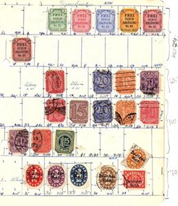 Tyske riket - lot tjenestemerker 1903 - 1942