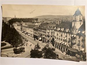 6 gamle kort Christiania, Oslo og Ljan