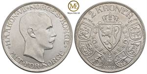 2 kroner 1915 Haakon VII. KV.0/01