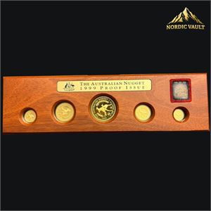 The Australian nugget 1999 Gold Proof coins