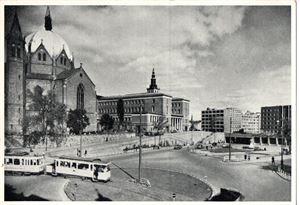 Postkort. Oslo. Arne Garborgs plass