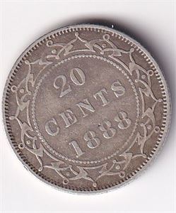 New Foundland 10 Cents - 1888